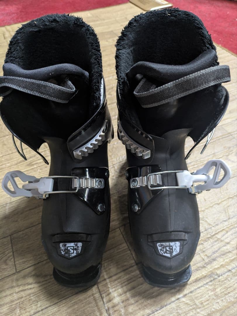 ジュニアスキー HEAD117 2点セット➕️SALOMONブーツ21