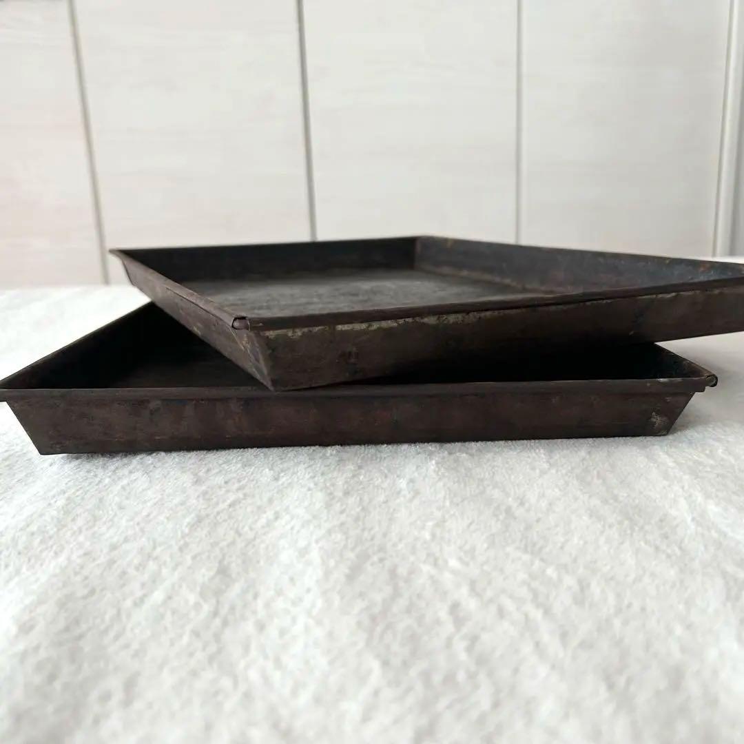 雰囲気のあるプレート　2枚セット