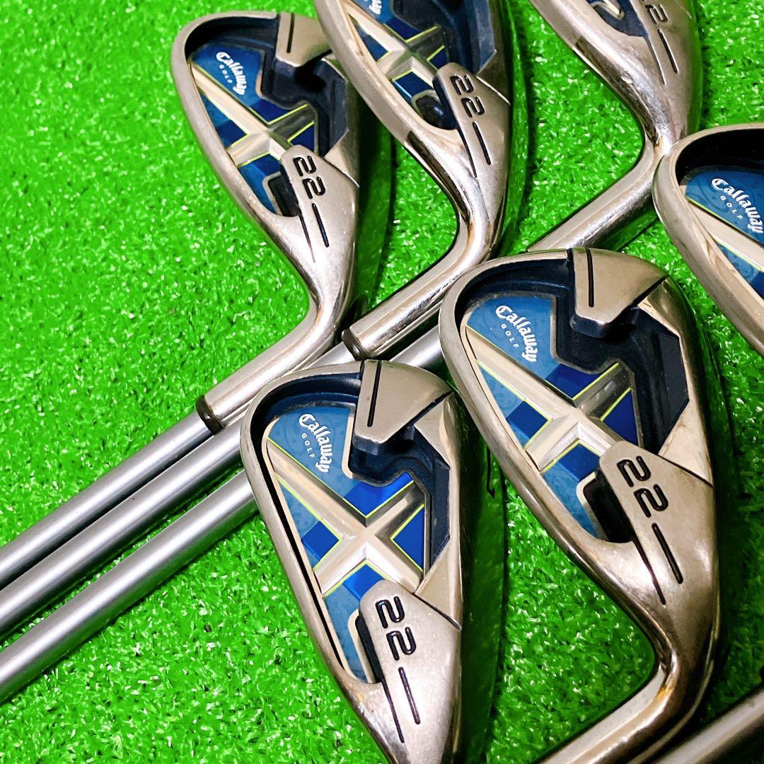 Callaway X-22 レディースアイアン6本セット 7-9.P.A.S