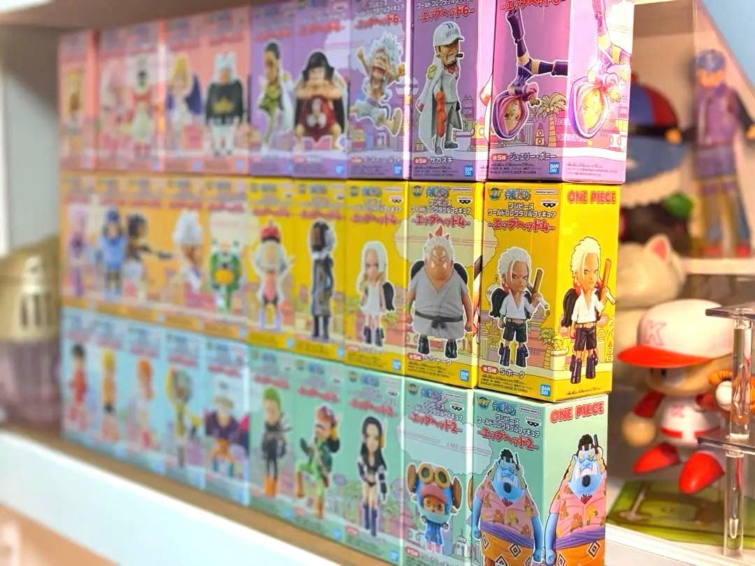 ワンピース ワールドコレクタブルフィギュア エッグヘッド編 1~6 30体セット