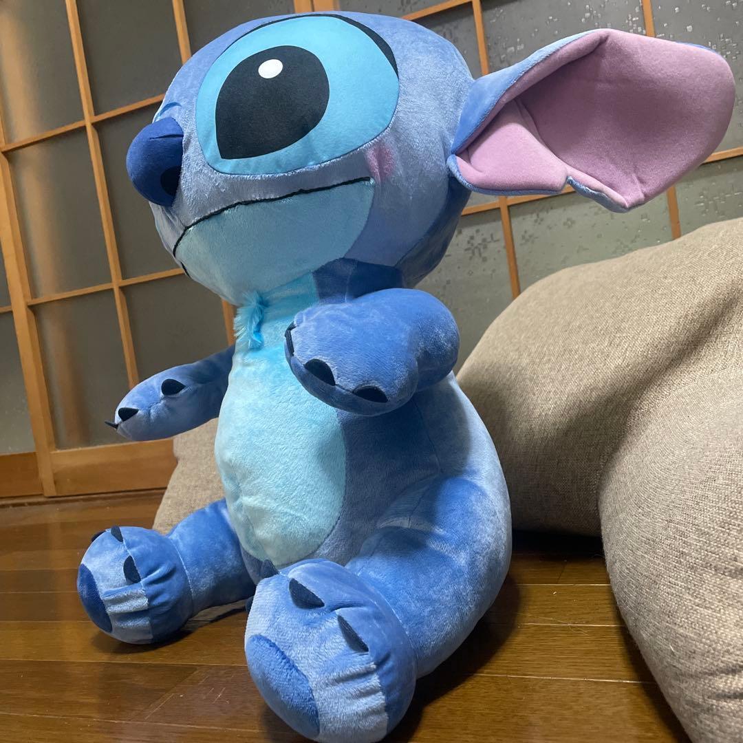 SEGAスティッチ ぬいぐるみ 大きめ 青