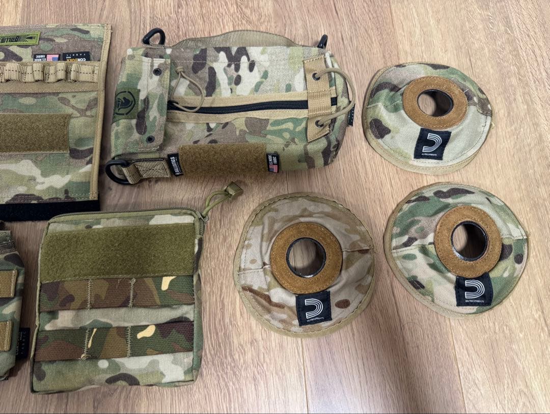 バリスティクス ballistics マルチカム まとめ売り　ゴールゼロシェード