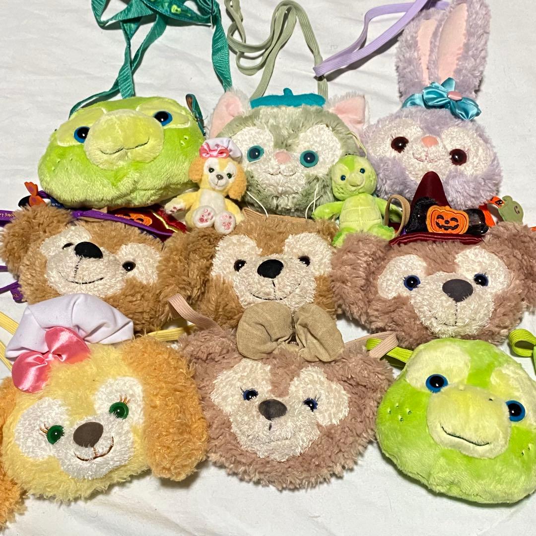 ディズニー ダッフィーandフレンズ ポシェット ぬいぐるみ まとめ売り