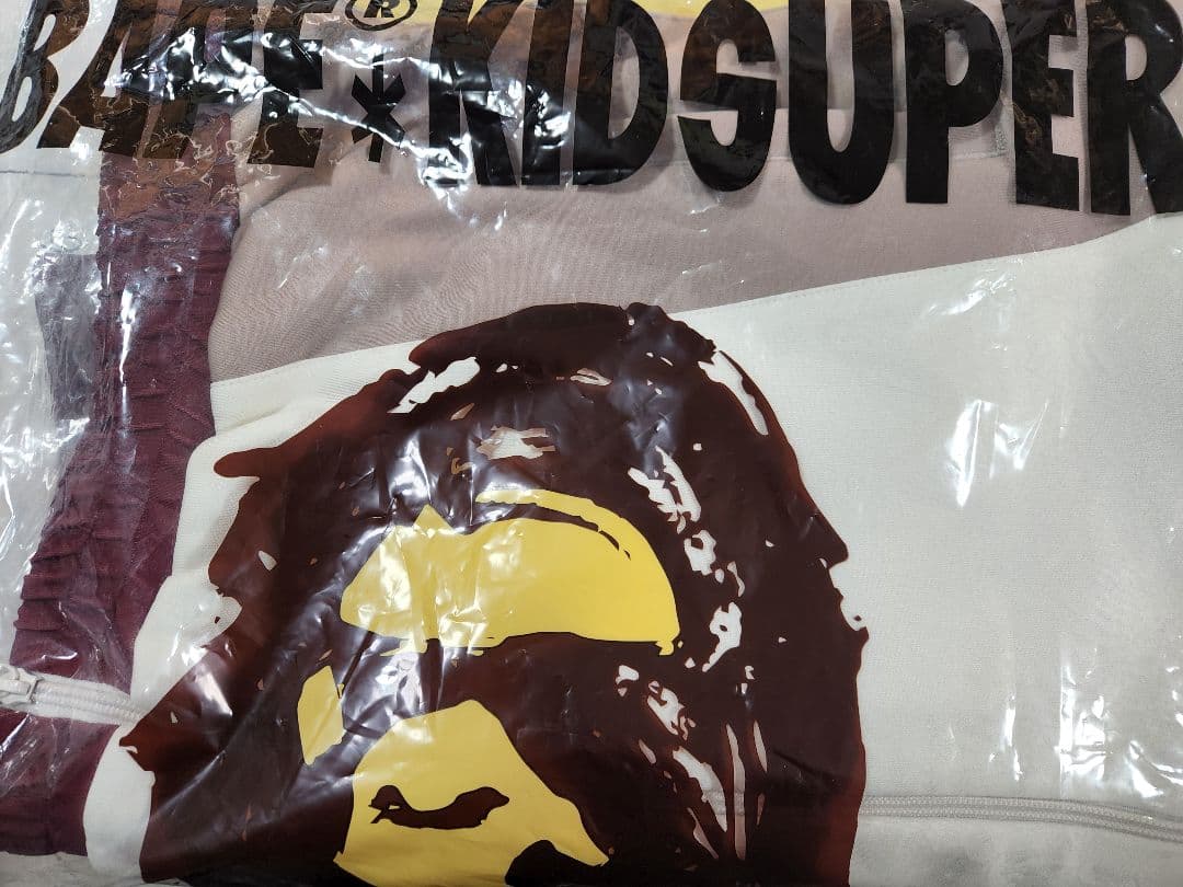 レディースウェア BAPE KIDSUPER PATCHWORK TRACK JACKET