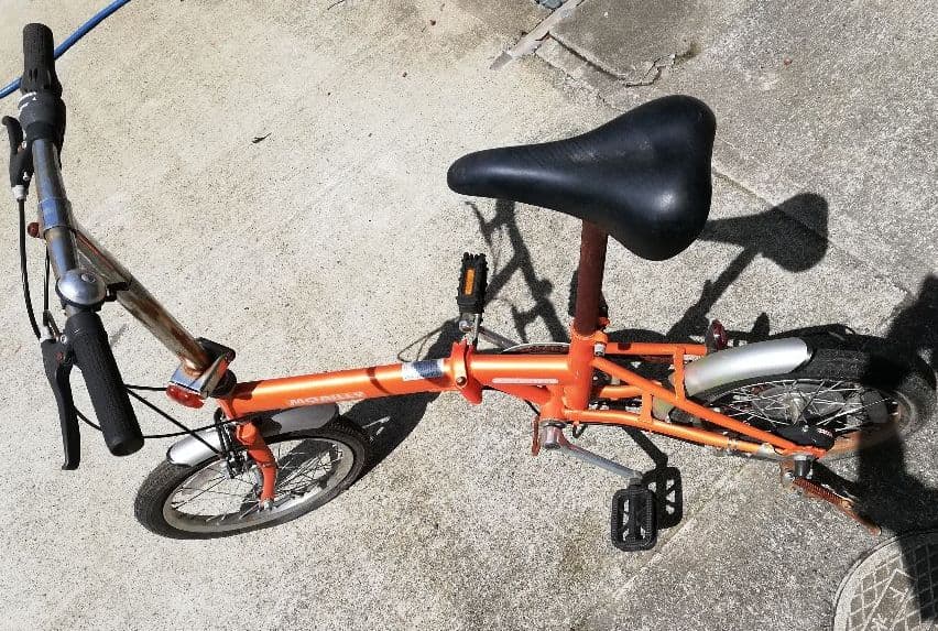 お値下げ！折り畳み自転車　MOBILLY