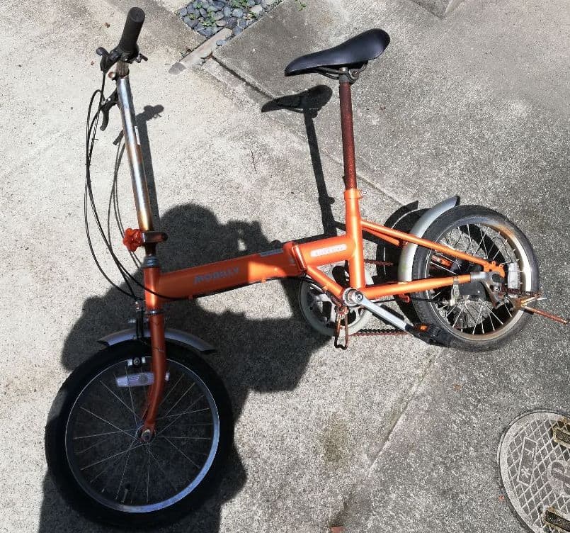 お値下げ！折り畳み自転車　MOBILLY
