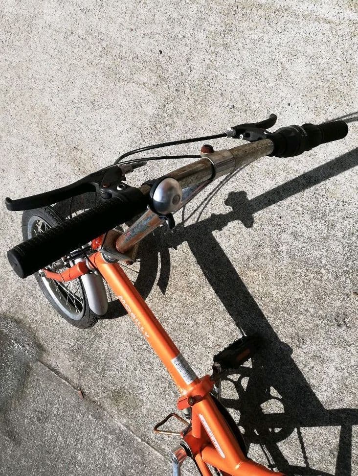 お値下げ！折り畳み自転車　MOBILLY