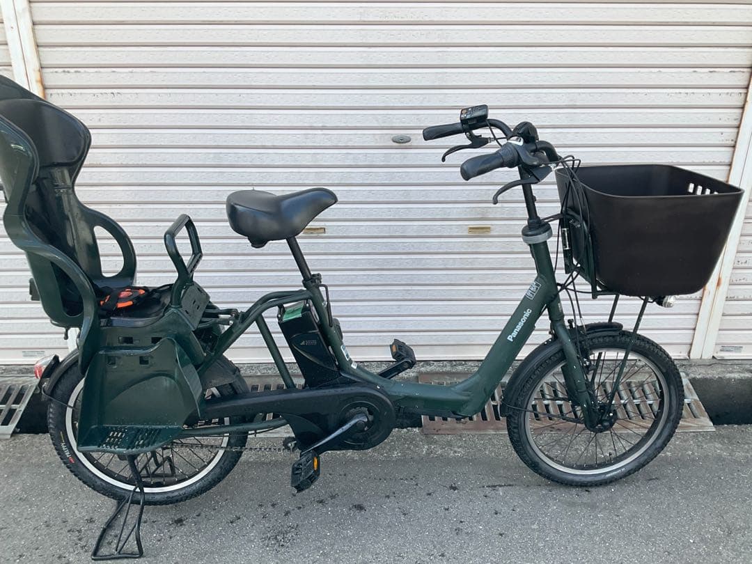 パナソニック新機種電動アシスト自転車gyuttoアニーズ20インチカーキアルミ