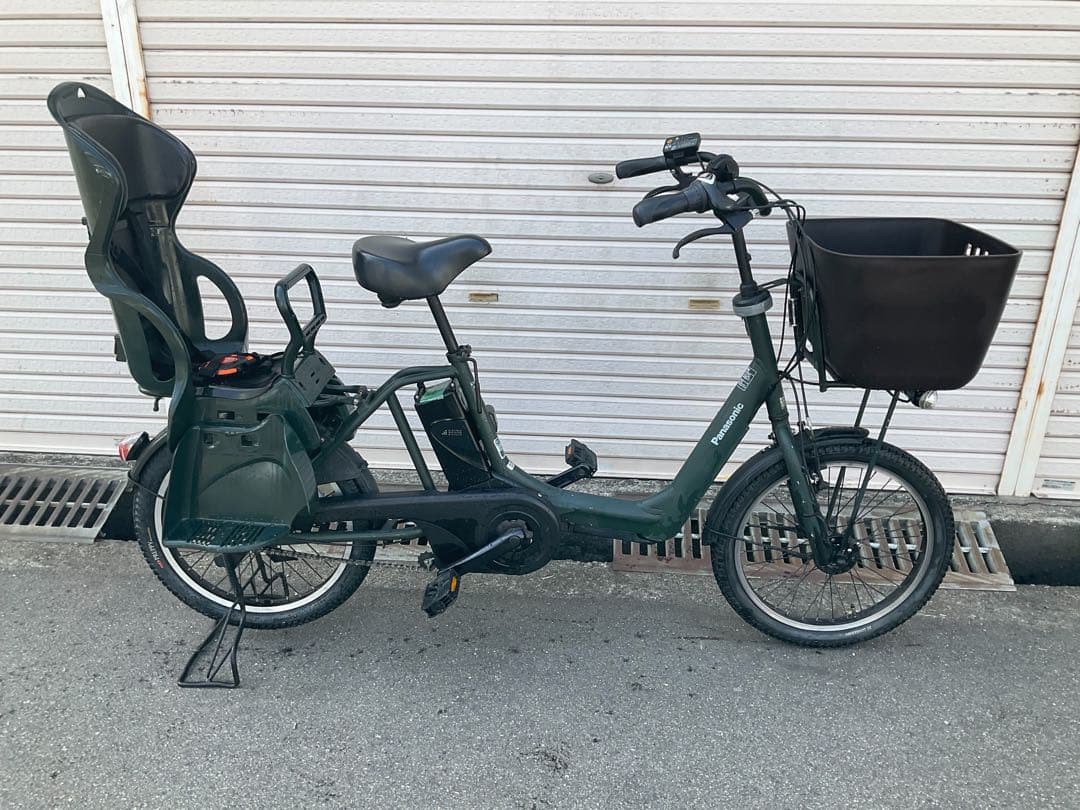 パナソニック新機種電動アシスト自転車gyuttoアニーズ20インチカーキアルミ