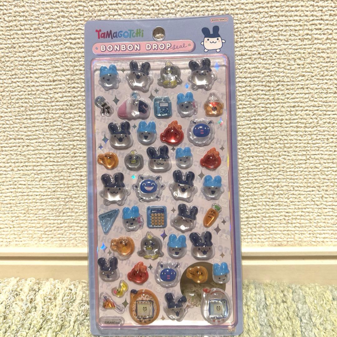【国内正規品】たまごっち ボンボンドロップシール 4枚セット　サンスター　本物