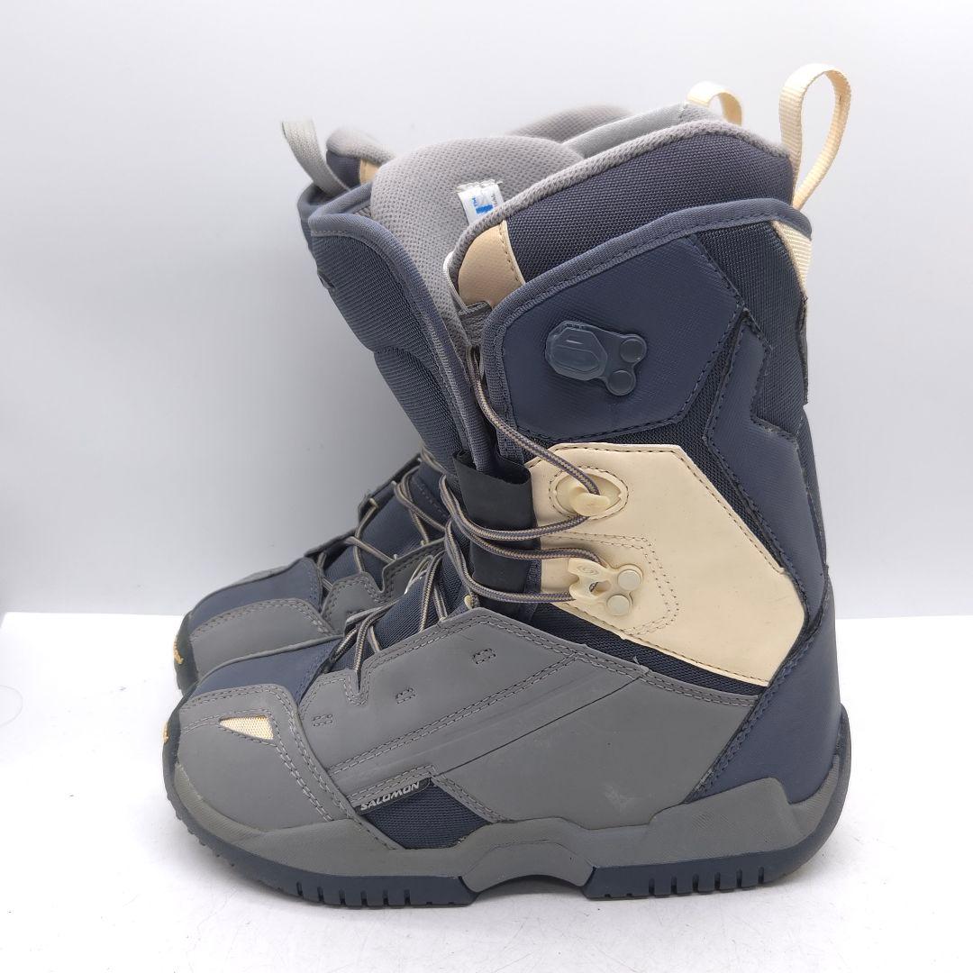 SALOMON サロモン スノーボード ブーツ 23.5cm グレー アウトドア