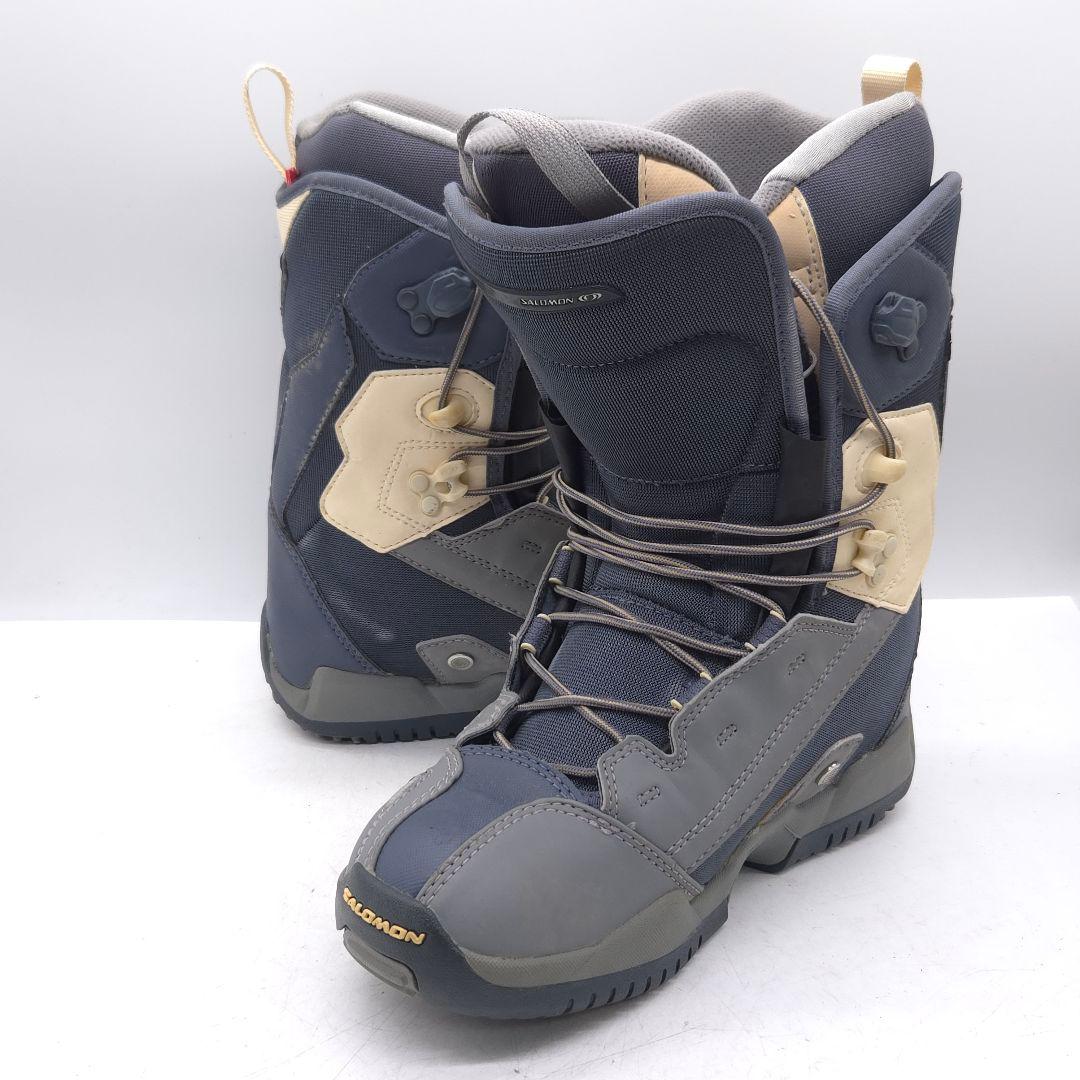 SALOMON サロモン スノーボード ブーツ 23.5cm グレー アウトドア