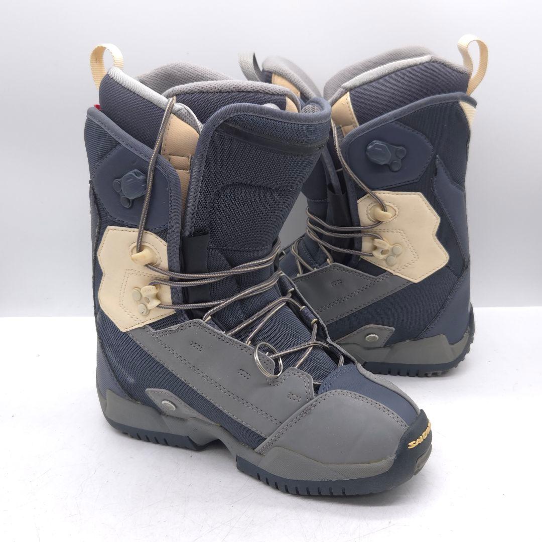 SALOMON サロモン スノーボード ブーツ 23.5cm グレー アウトドア