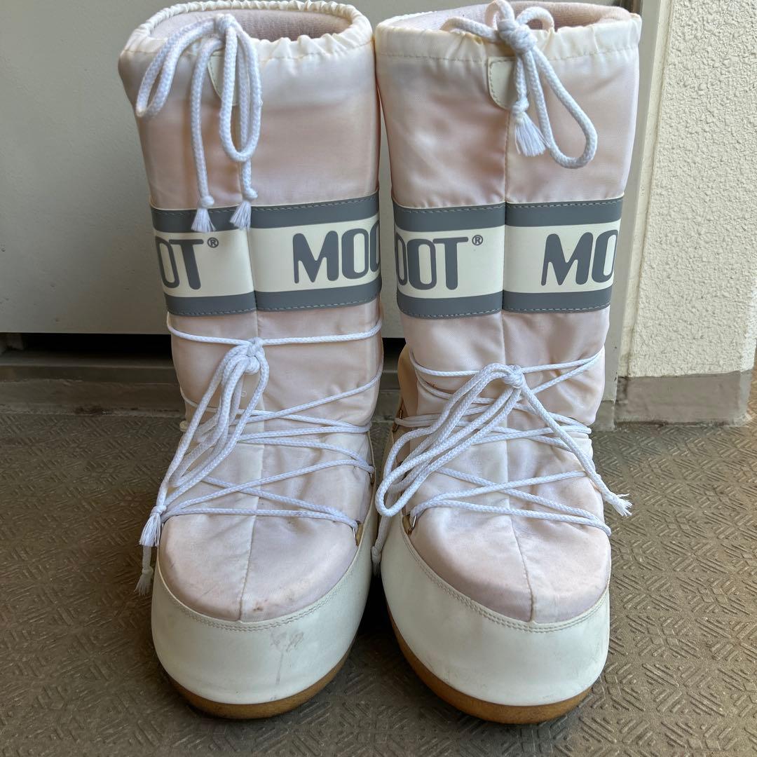 MOON BOOT ホワイト スノーブーツ