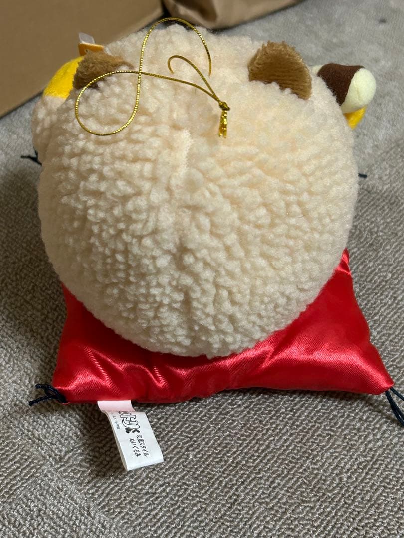 獅子丸ぬいぐるみ　忍者ハットリくん　藤子不二雄