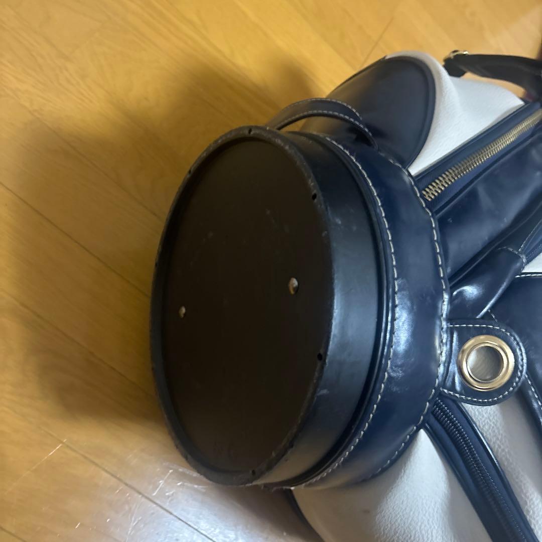   キャディバッグ ネイビー