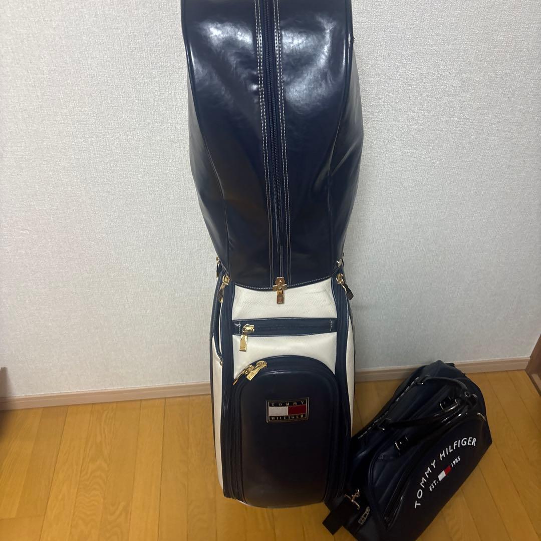   キャディバッグ ネイビー
