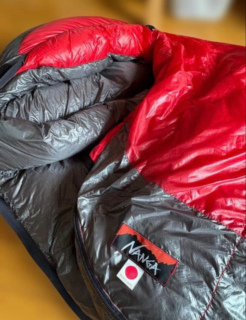 アウトドア寝具 Nanga 1000DX UDD BAG Regular - Red