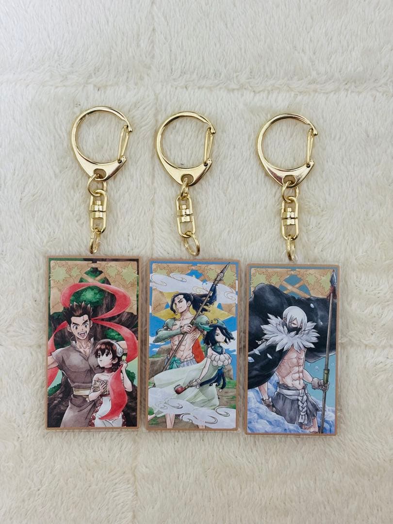 Dr.STONE トレーディングアクリルキーホルダー クリアカード