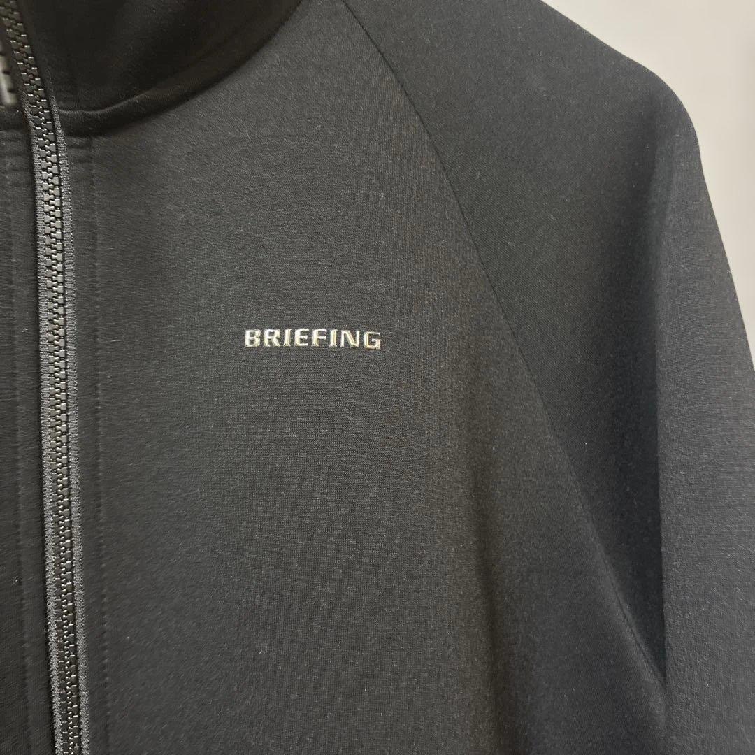 ブリーフィング　ブリーフィングゴルフ　パーカー　ストレッチ　美品　ブラック　L