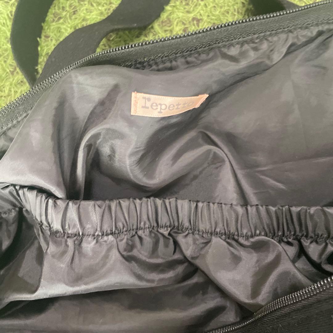 Repetto 黒 ボストンバッグ