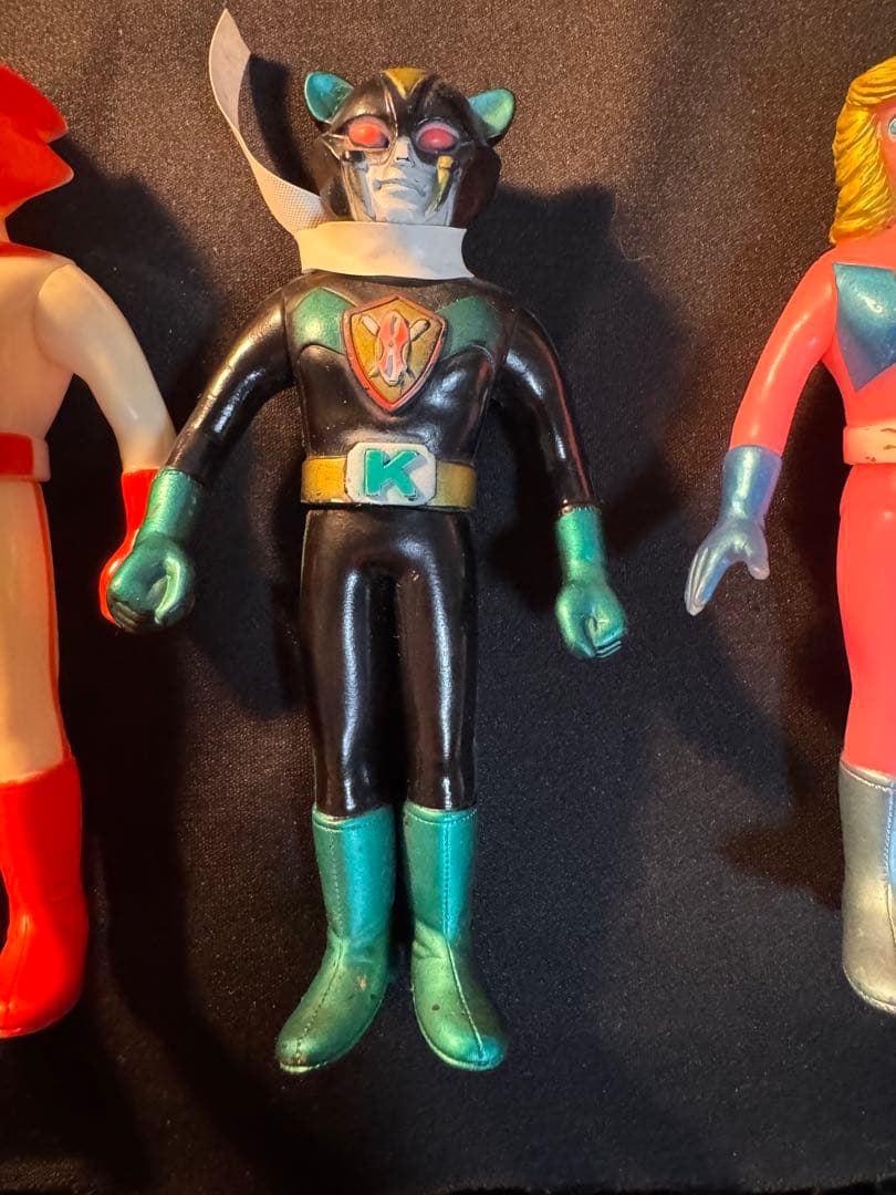バトルフィーバーj 戦隊ヒーロー フィギュアセット 5体　当時物　希少