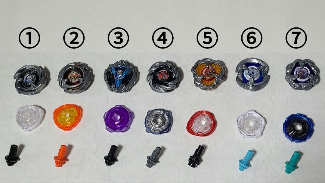 【引退品】ベイブレードXまとめ売り　ベイ18個+ツール5点+おまけセット