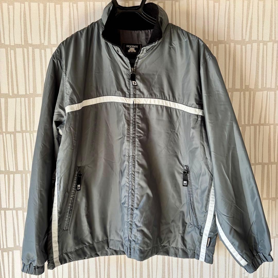 【値下げ】⛷️デサント⚫︎上下セット⚫︎オフホワイト⚫︎メンズXL
