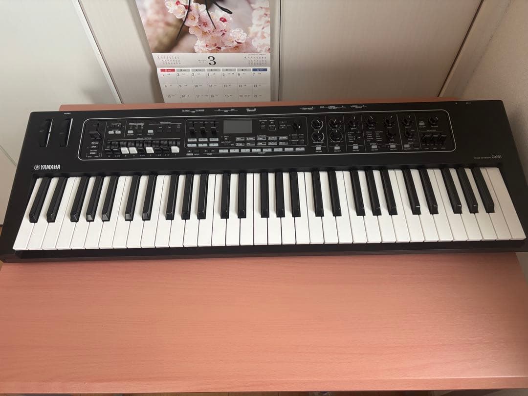 YAMAHA CK61 (純正ソフトケース＋ペダル付き)