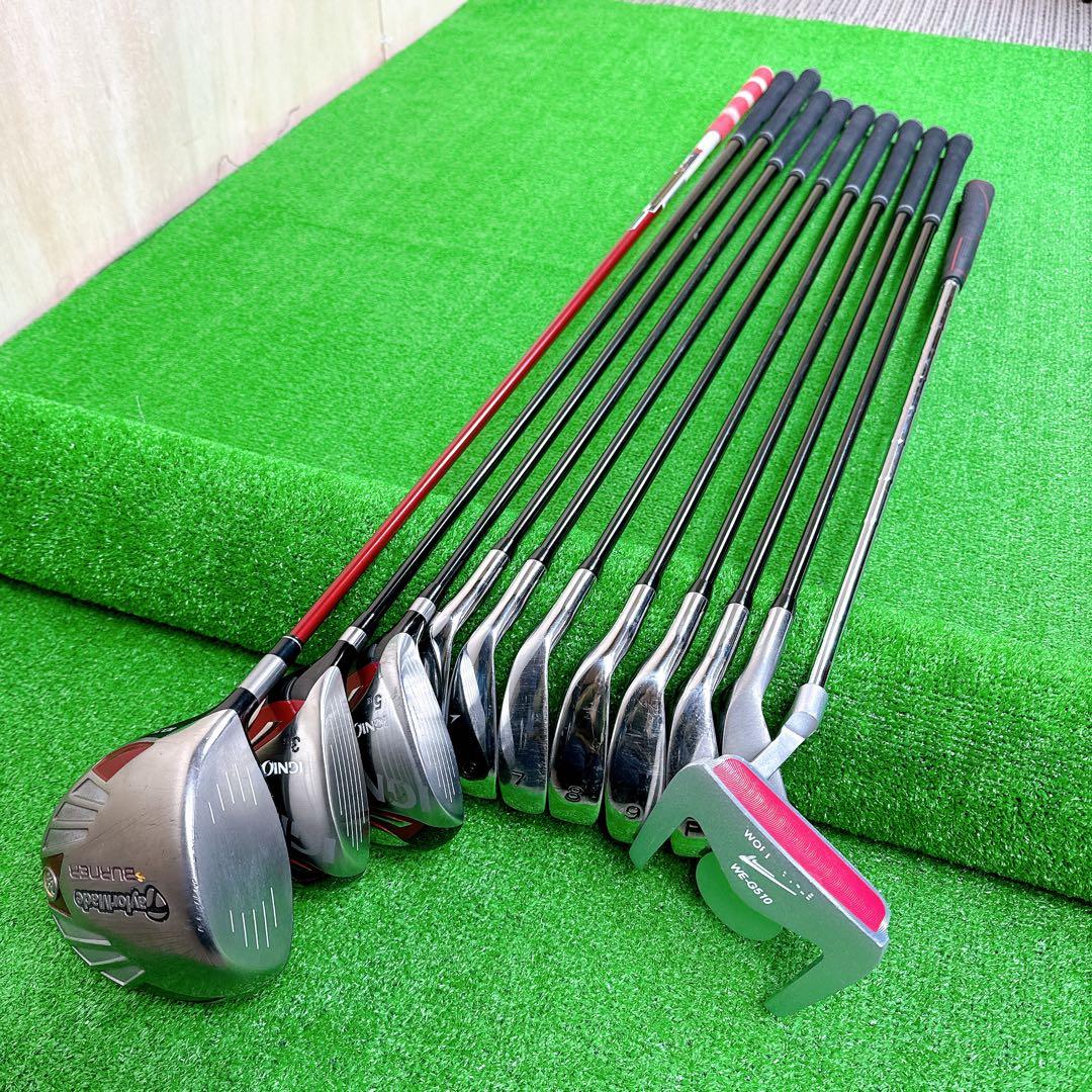 【レフティ】 TaylorMade IGNIO メンズ クラブセット ゴルフ R