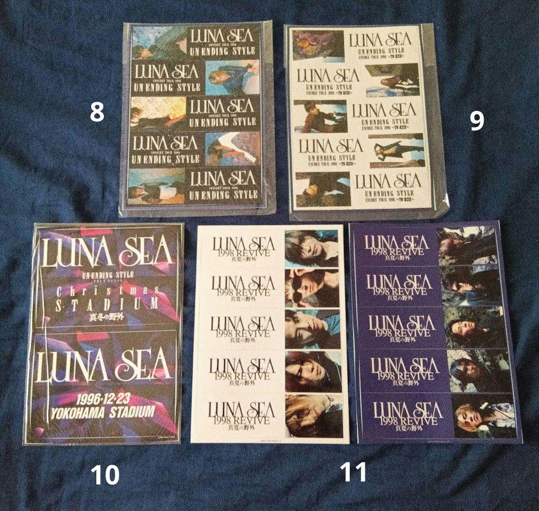 バラ売り可★LUNA SEA ステッカー28枚まとめ売り
