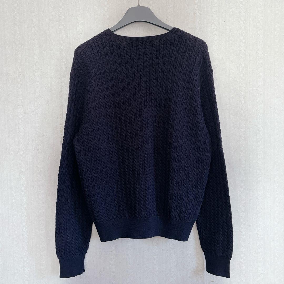 【美品】POLO GOLF RALPH LAUREN コットン ケーブルニット