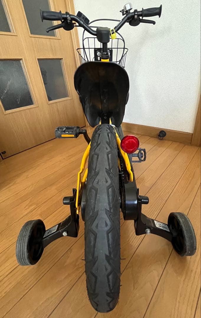HUMMER ハマー　子ども自転車　14インチ　折りたたみ補助輪付き
