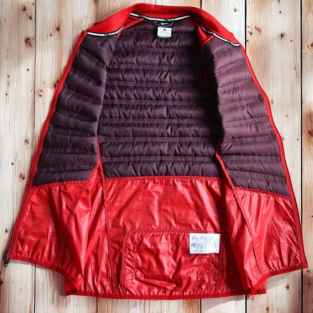 03M812◯NIKE RUNNING エアロフト ダウン ランニングベスト M