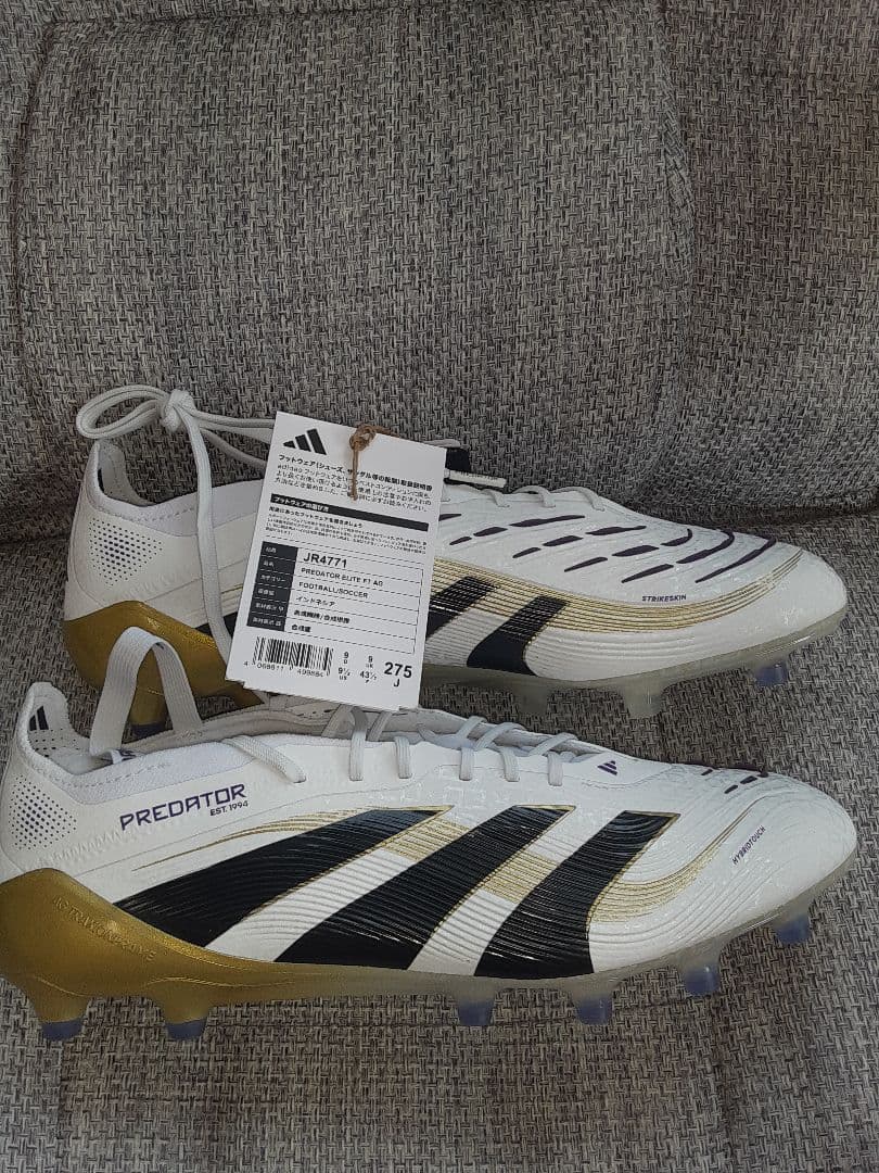 完売 27.5cm adidas Predator Elite FT AG未使用