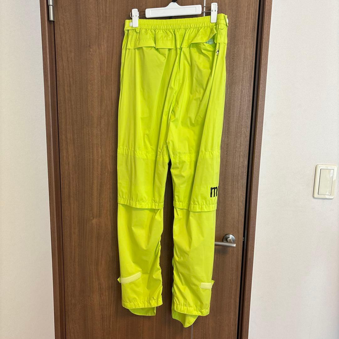 Munsingwear 蛍光イエロー レインウェア　上下セット
