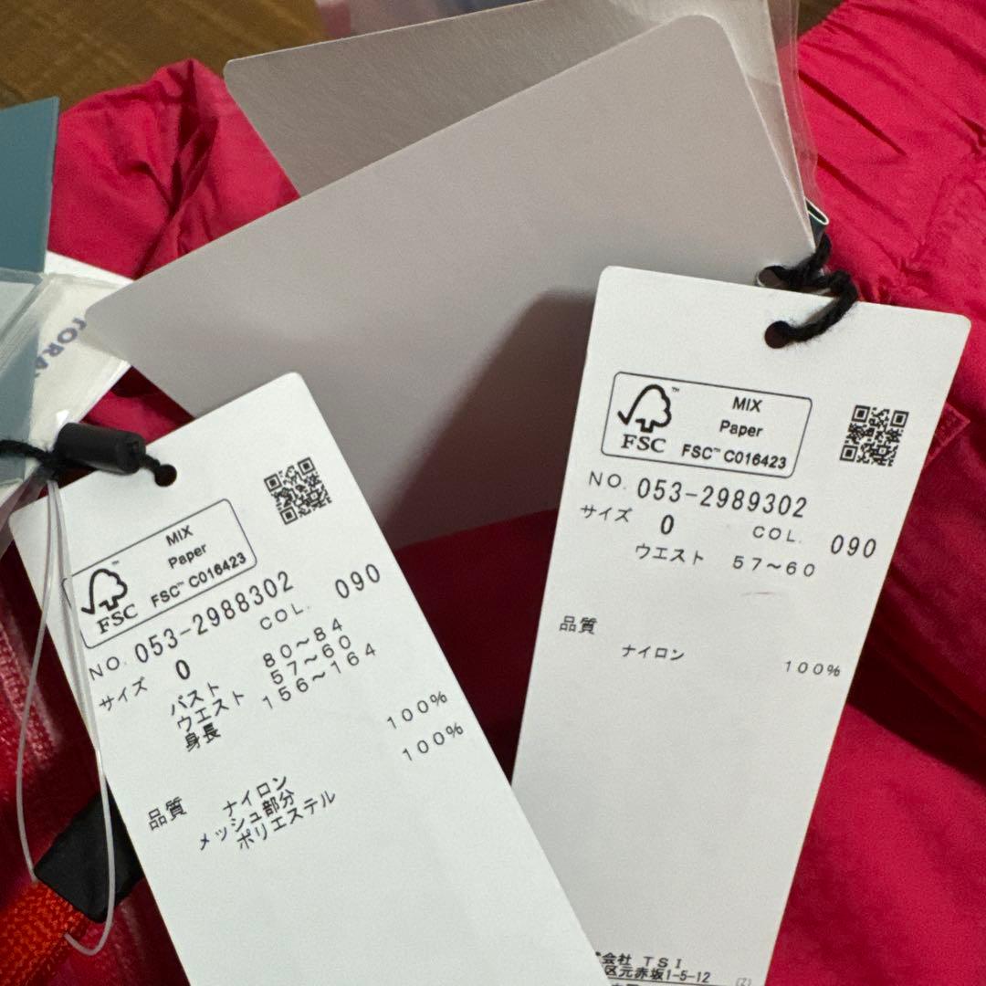 未使用品　パーリーゲイツ レインウェア レディース　0