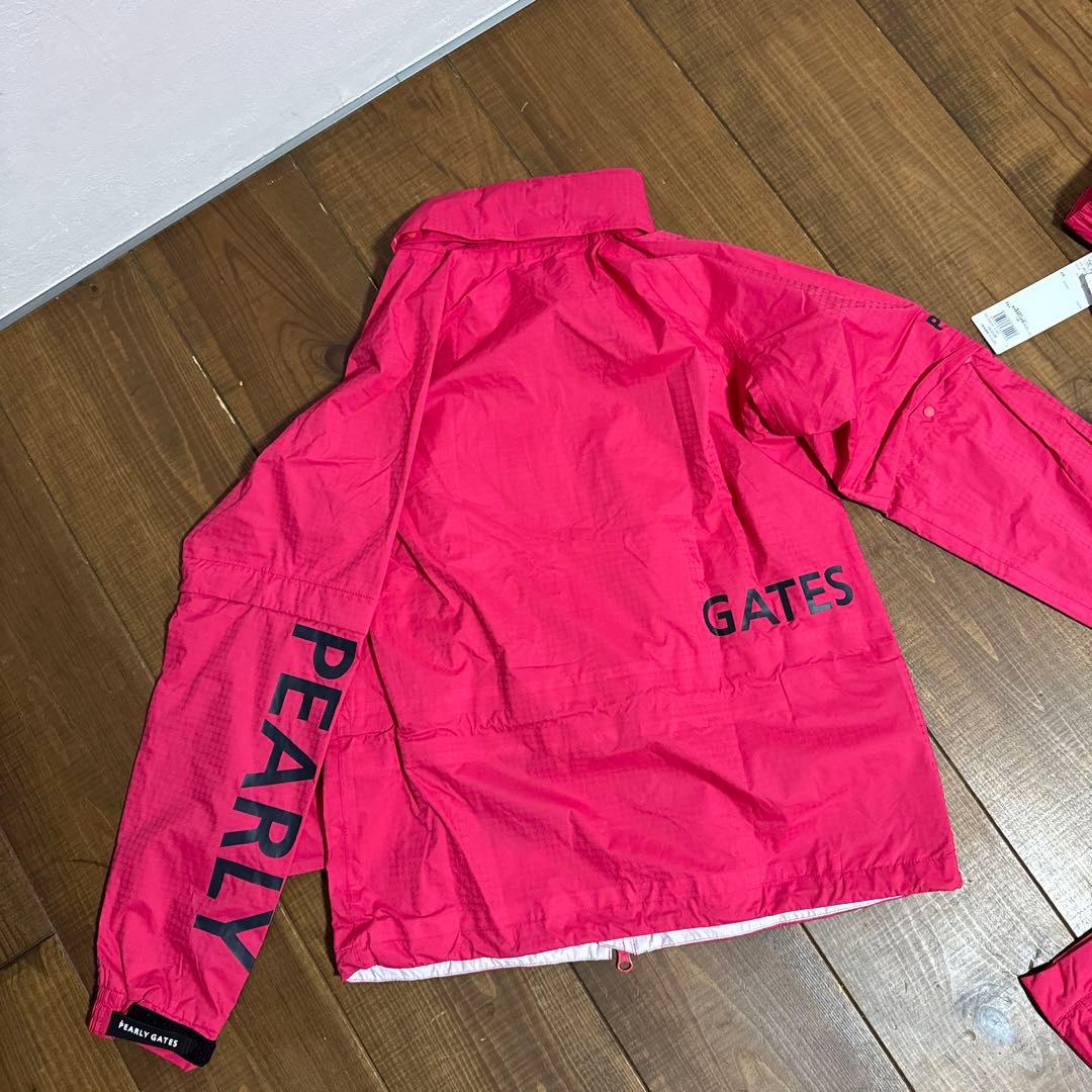 未使用品　パーリーゲイツ レインウェア レディース　0
