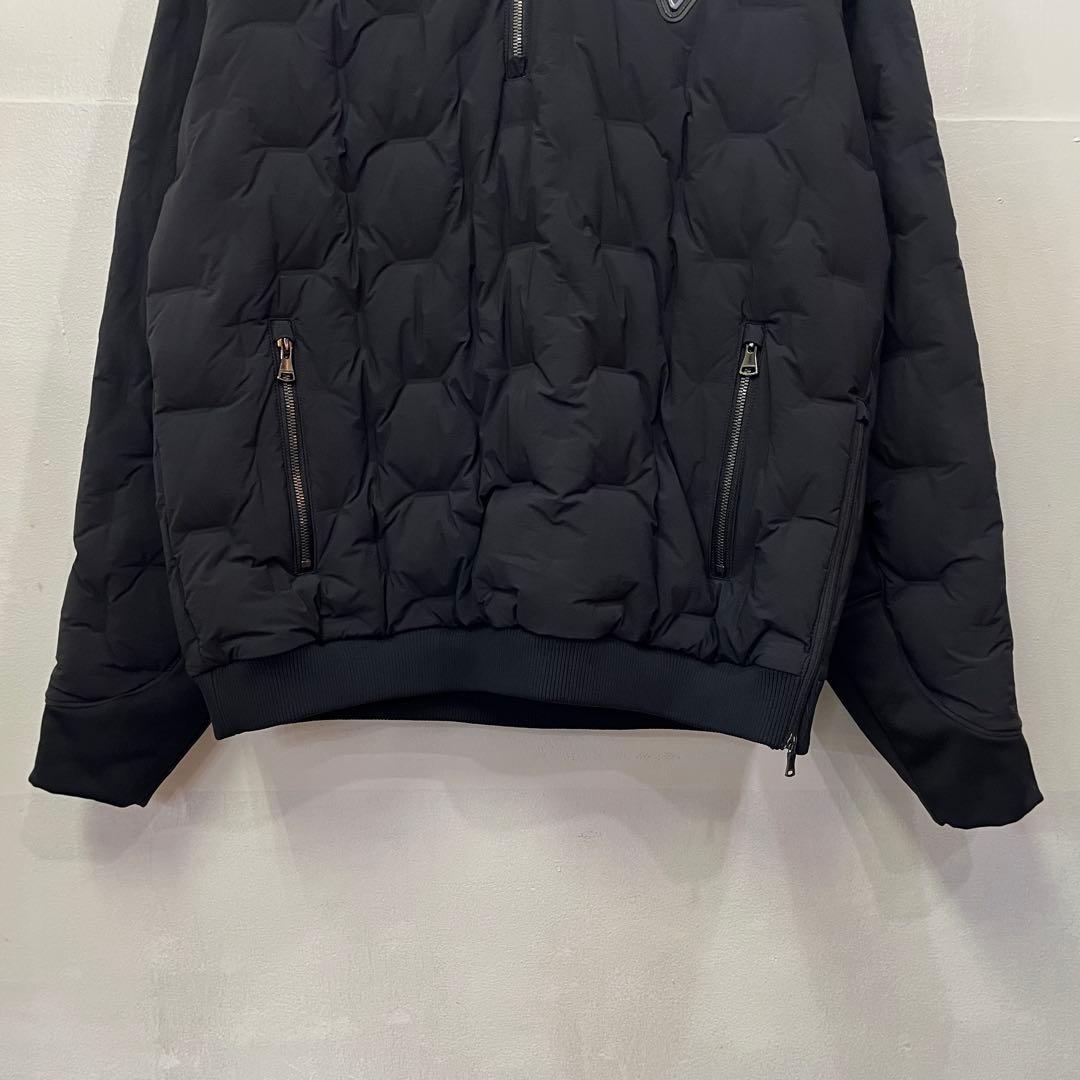 メンズウェア MARK&LONA HALF ZIP SEAMLESS DOWN JKT 50