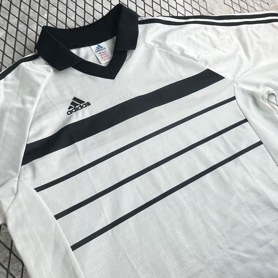 ヴィンテージ　adidas サッカーウェア　ユニフォーム　90年代　万国旗タグ