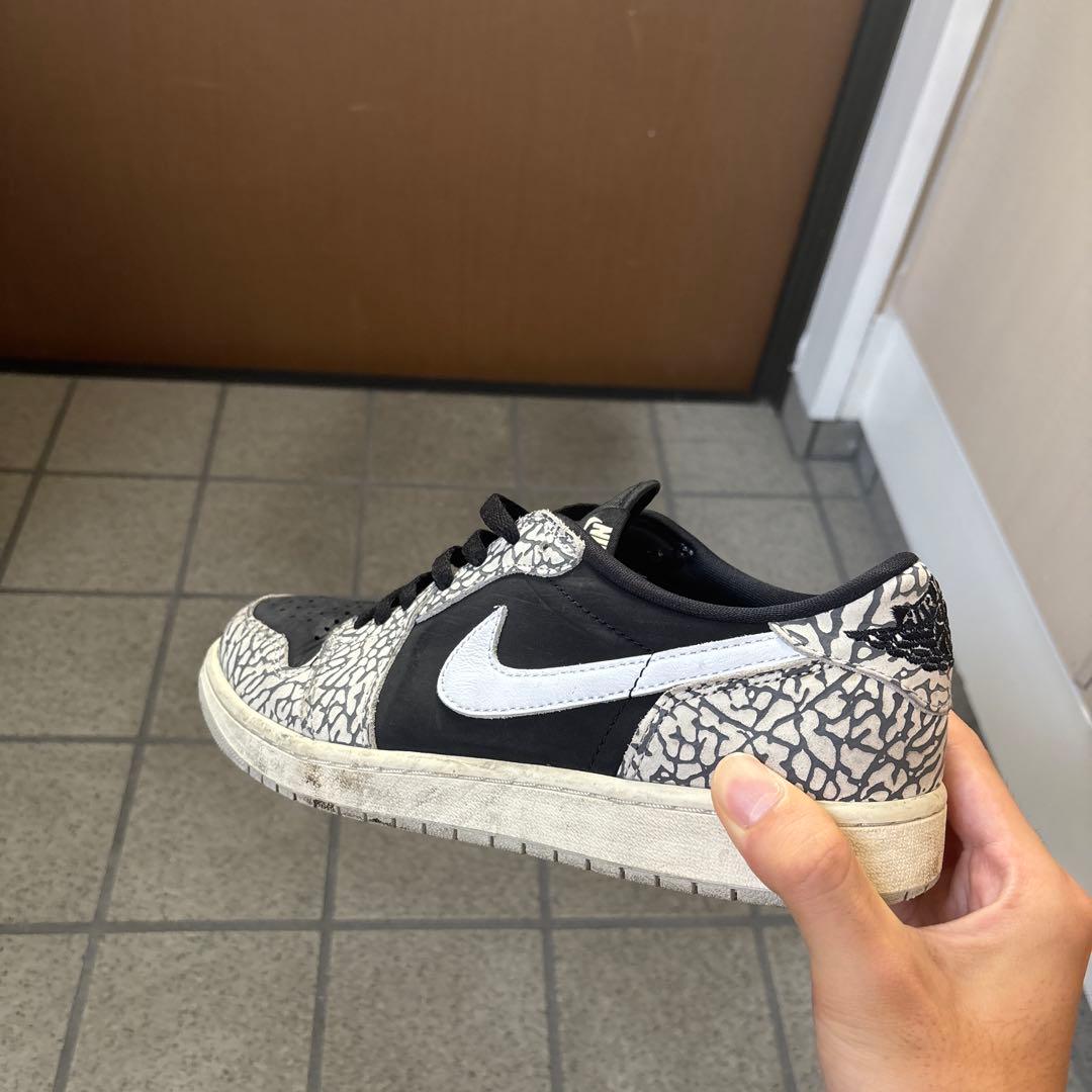 nike Air jordan 1 white cement セメント　箱付き