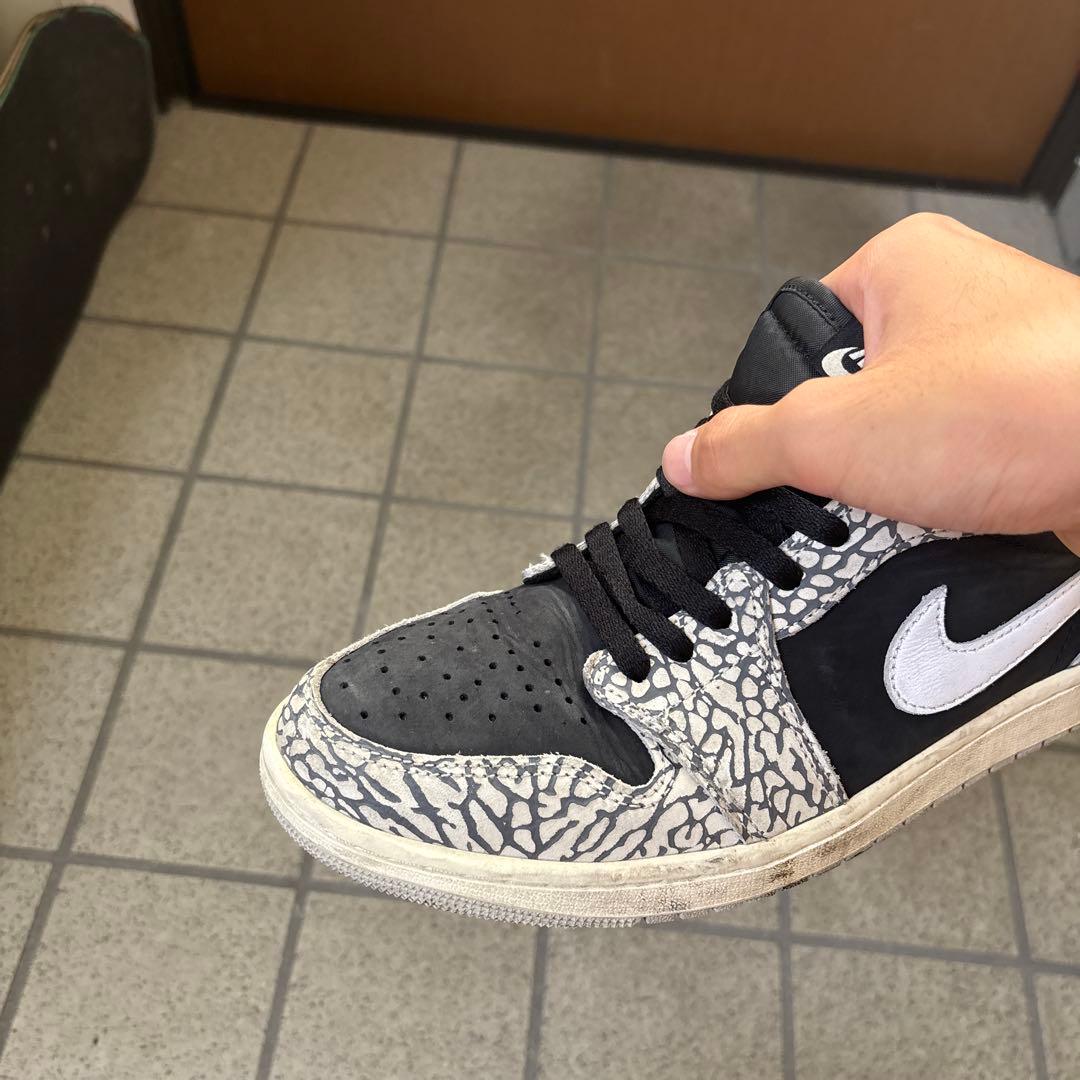 nike Air jordan 1 white cement セメント　箱付き
