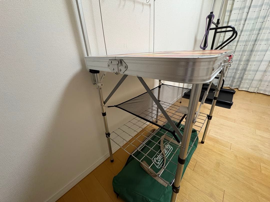 Coleman キッチンテーブル マルチカラー