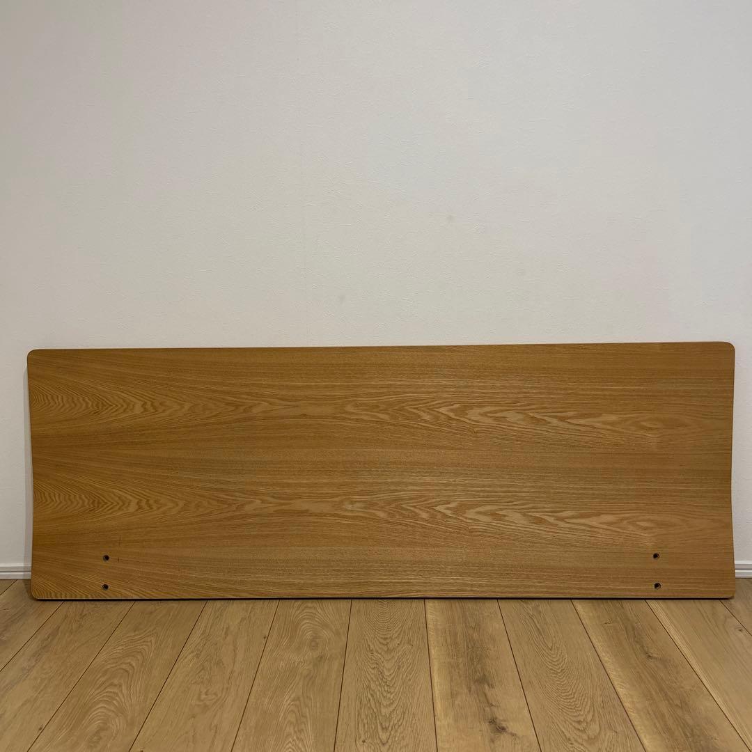 無印良品　旧型ヘッドボード　ダブル　オーク材