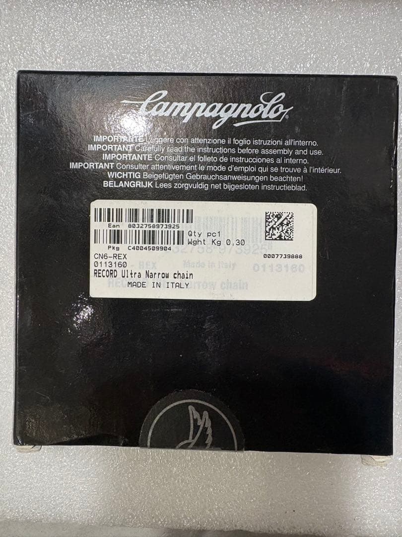Campagnolo Record Ultra Narrow 10速チェーン