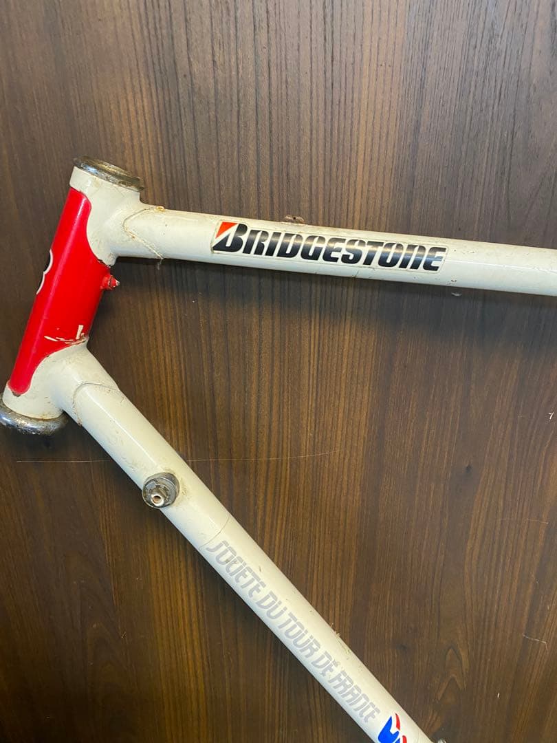 BRIDGESTONE GRAND-VELO フレーム　白　自転車　ロ