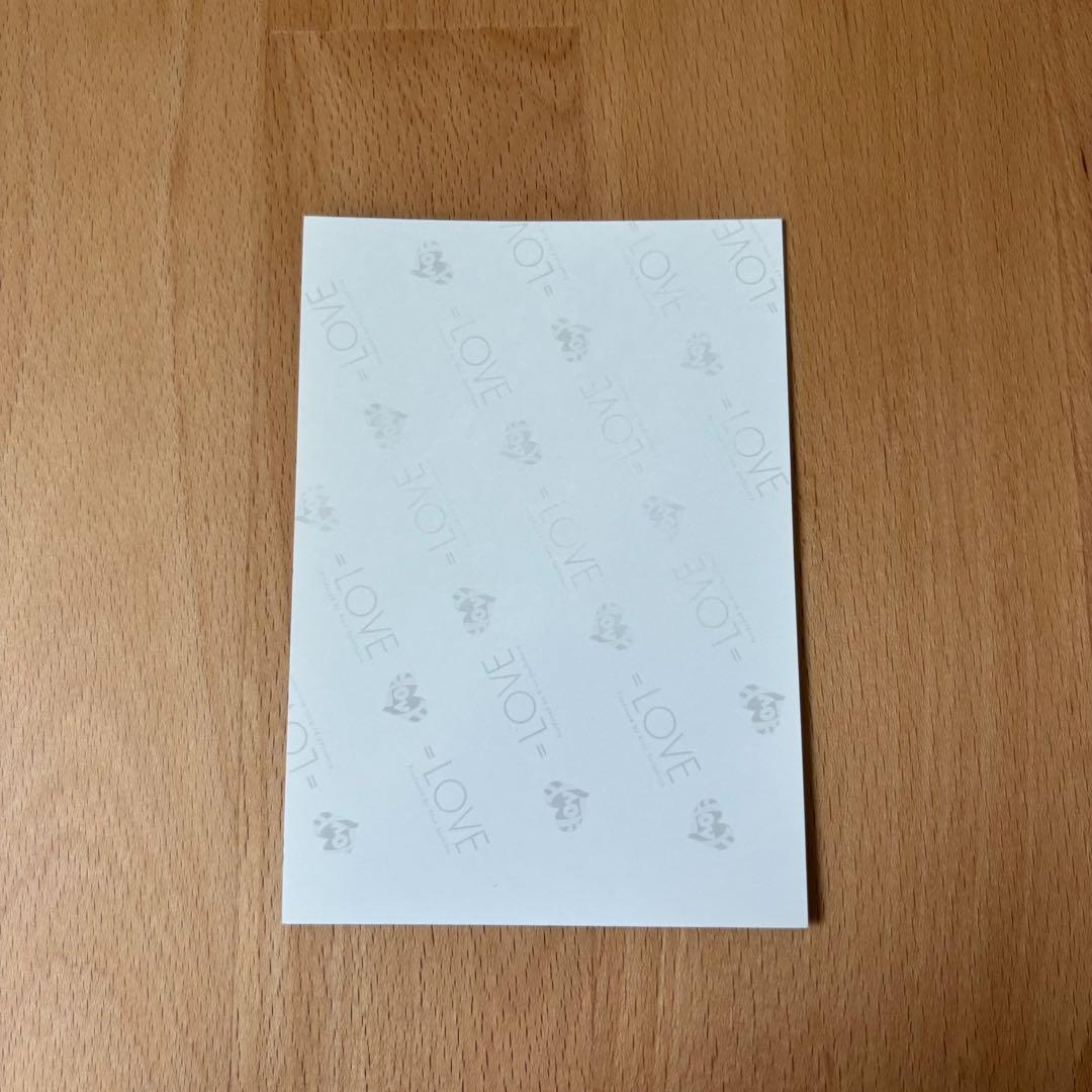 直筆 ＝LOVE 劇薬中毒 ジャケット衣装 生写真 瀧脇笙古