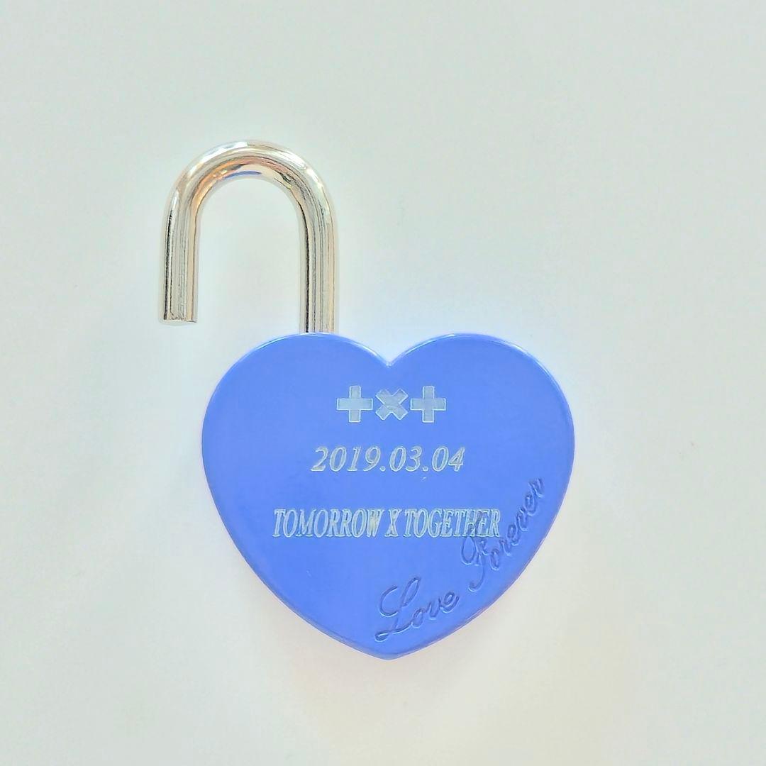 TOMORROW X TOGETHER TXT ハートロック青