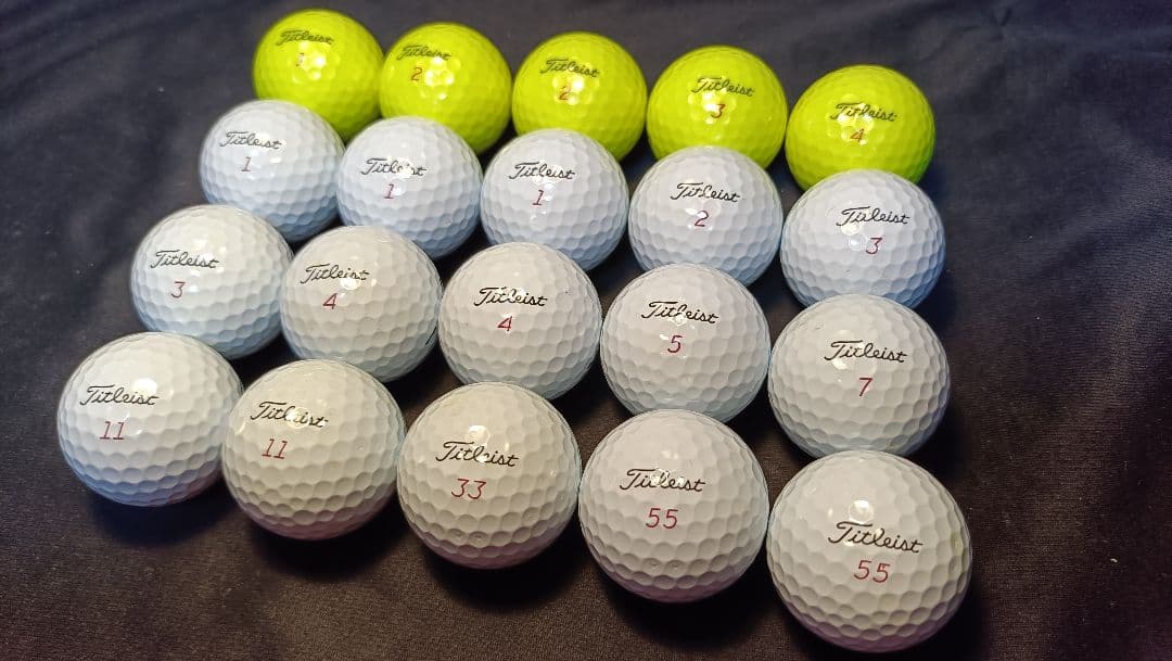 【美品】'25 Pro V1X 20球 タイトリスト ロストボール ゴルフボール
