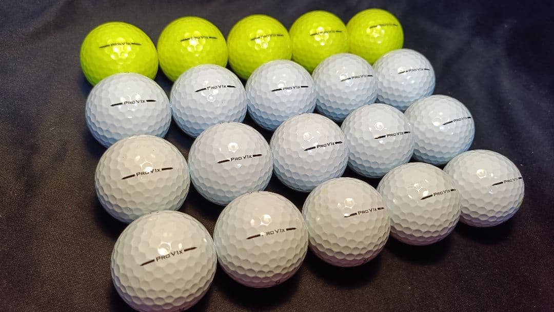 【美品】'25 Pro V1X 20球 タイトリスト ロストボール ゴルフボール